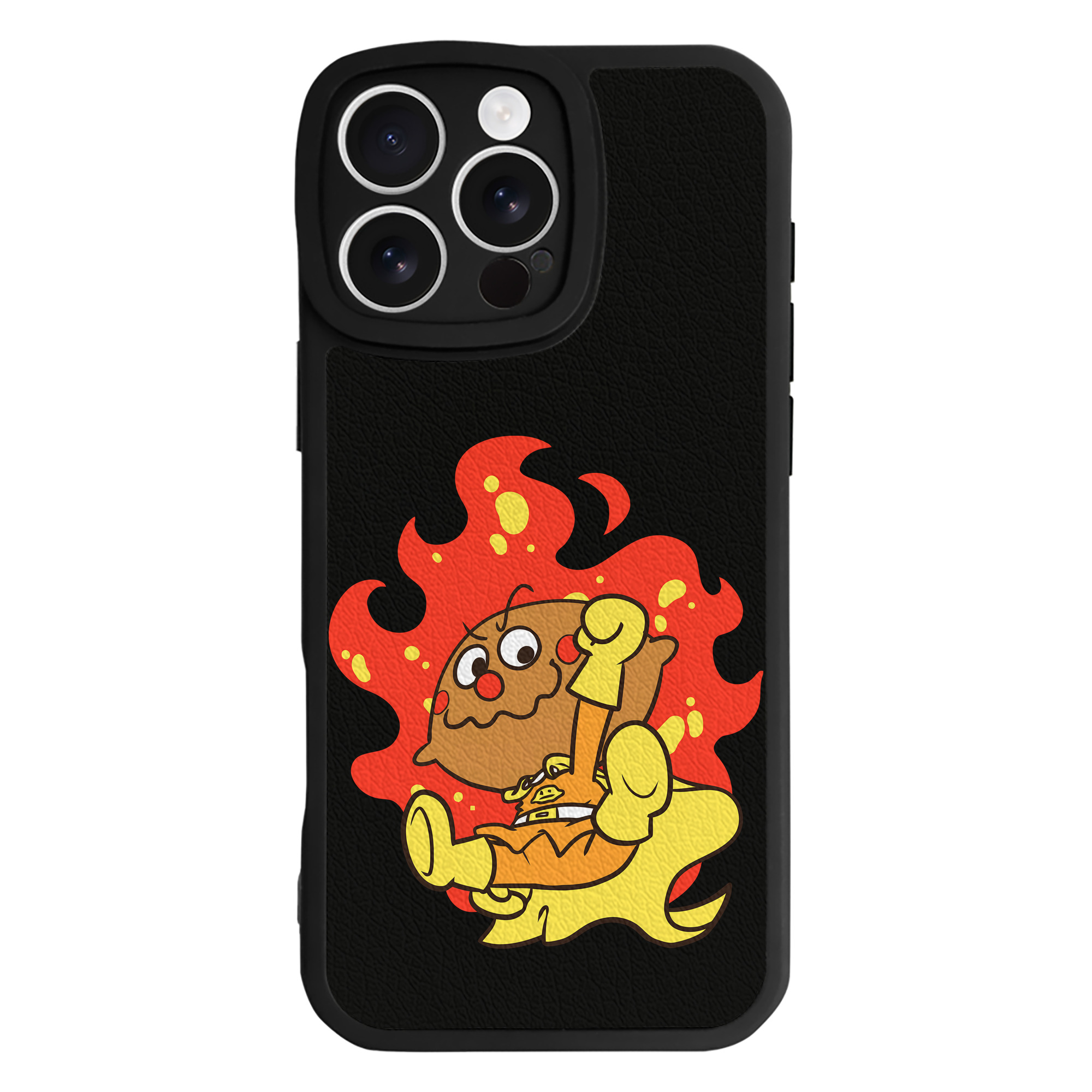 （画像用） アンパンマン Anpanman 【iPhone 16シリーズ対応】シリコンスマホケース（レザー調） 材質：シリコン